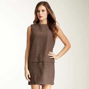 A.B.S. Allen Schwartz Sleeveless Drop Waist Dress